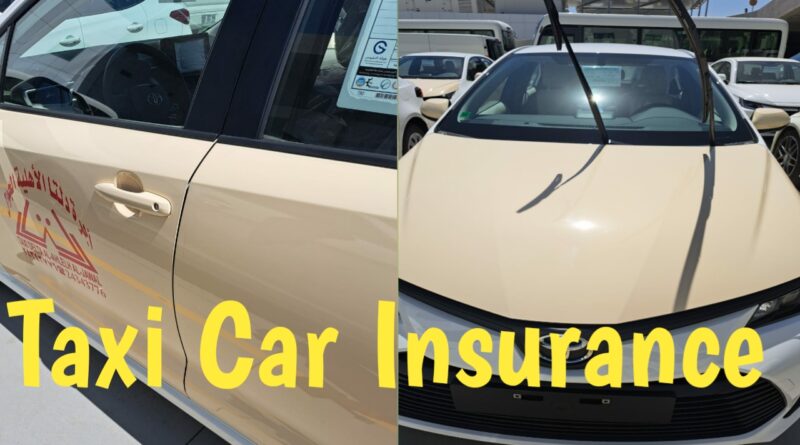 Taxi Visa Jobs of Insurance